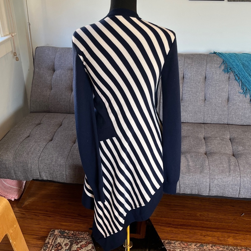 MONSE Navy and White Striped Knit Top Size M - Picture 4 of 8